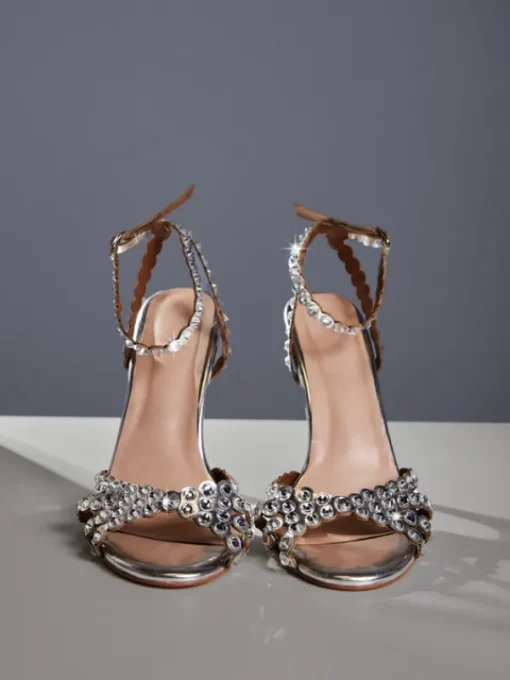 Shoes*Mew Mews Fashion Adalgisa Rhinestone Sandals