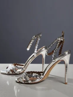 Shoes*Mew Mews Fashion Adalgisa Rhinestone Sandals