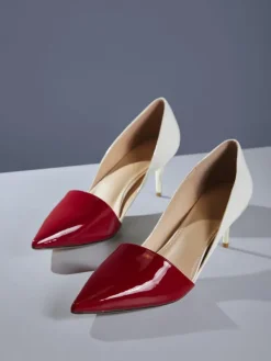 Shoes*Mew Mews Fashion Addax Leather Heels