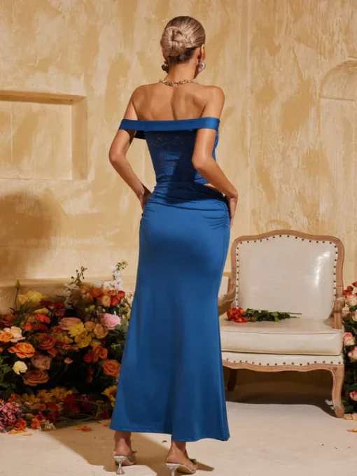 Dresses | Midi Dresses*Mew Mews Fashion Aelorin Off Shoulder Lace Midi Dress