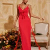 Dresses | Maxi Dresses*Mew Mews Fashion Aelthar Spaghetti Flower Maxi Dress