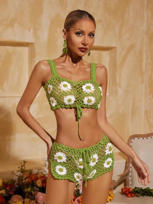 Sets & Co-ords*Mew Mews Fashion O/S Aeltheris Spaghetti Floral Shorts Set