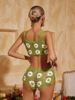 Sets & Co-ords*Mew Mews Fashion O/S Aeltheris Spaghetti Floral Shorts Set