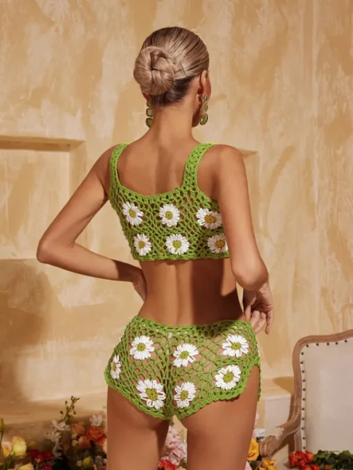 Sets & Co-ords*Mew Mews Fashion O/S Aeltheris Spaghetti Floral Shorts Set