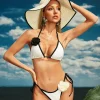Bikini Sets | Swimwear*Mew Mews Fashion Aesara Flower Bikini Two Piece Set