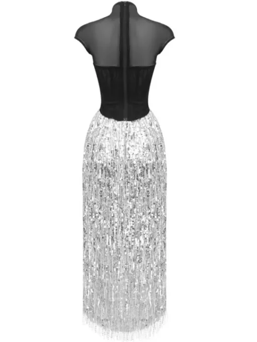 Sets & Co-ords*Mew Mews Fashion Ajmal Sequin Fringe Skirt Set