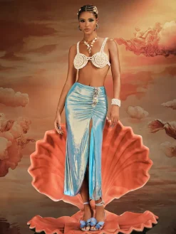 Beaded Wear | Tops*Mew Mews Fashion O/S Akemi Pearl Beaded Bralette