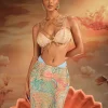 Beaded Wear | Tops*Mew Mews Fashion O/S Alafin Gemstone Beaded Bralette