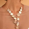 Necklaces*Mew Mews Fashion Alannis Handmade Seashell Necklace
