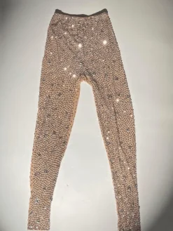 Pants & Shorts | Embellishment*Embellishment Ally Rhinestone Mesh Pants In Light Nude