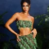 Sets & Co-ords*Mew Mews Fashion Arlo Strapless Cutout Skirt Set In Green