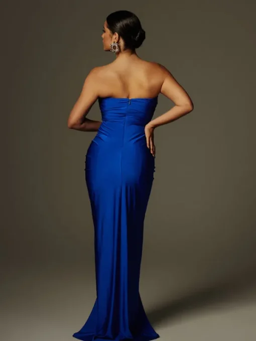 Dresses | Maxi Dresses*Mew Mews Fashion Arlyn Strapless Draped Cutout Maxi Dress