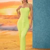 Dresses | Maxi Dresses*Mew Mews Fashion Asger Halterneck Ruched Maxi Dress