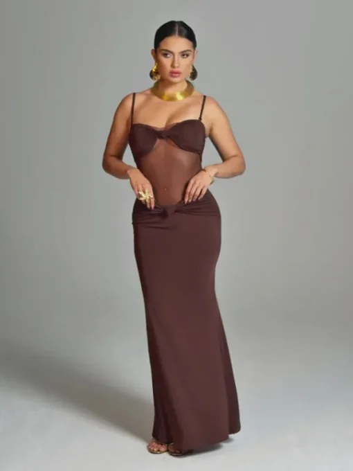 Dresses | Maxi Dresses*Mew Mews Fashion Australis Spaghetti Bow Twisted Maxi Dress
