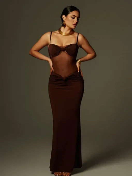 Dresses | Maxi Dresses*Mew Mews Fashion Australis Spaghetti Bow Twisted Maxi Dress