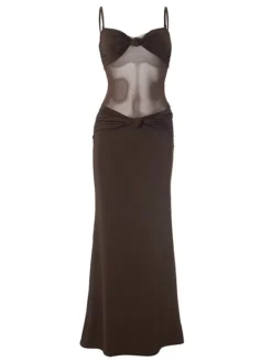 Dresses | Maxi Dresses*Mew Mews Fashion Australis Spaghetti Bow Twisted Maxi Dress