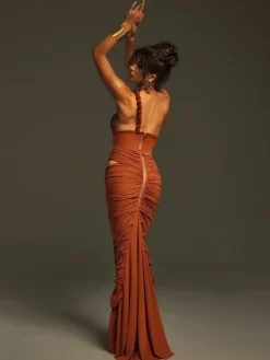 Sets & Co-ords*Mew Mews Fashion Barron Twisted Cutout Skirt Set