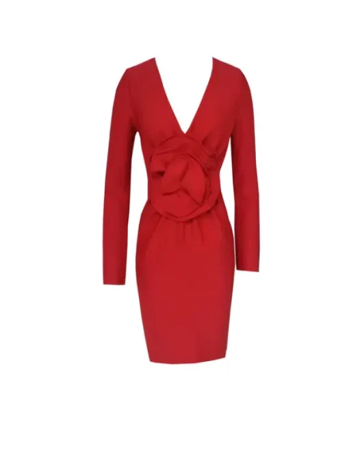 Dresses | Mini Dresses*Mew Mews Fashion Bertilde V Neck Flower Mini Dress