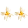 Earrings*Mew Mews Fashion Bexiron Rhinestone Flower Earrings