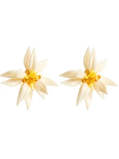 Earrings*Mew Mews Fashion Bexiron Rhinestone Flower Earrings