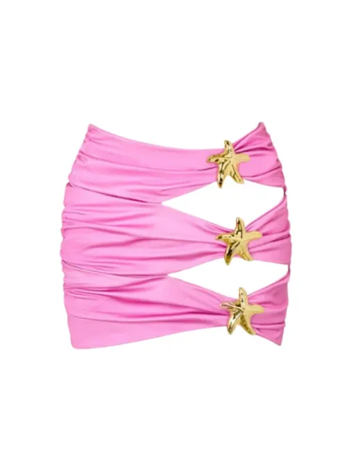 Bikini Sets | Swimwear*Mew Mews Fashion Bhavya Starfish Swimwear Two Piece Set In Pink