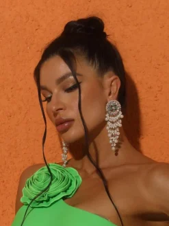 Earrings*Mew Mews Fashion Brioni Pearl Fringe Earrings