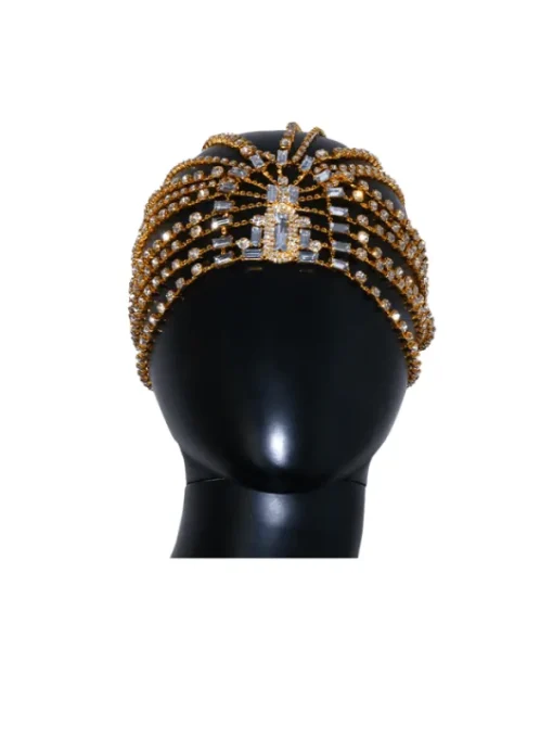 Headwear*Mew Mews Fashion Buber Multi Layered Crystal Headband