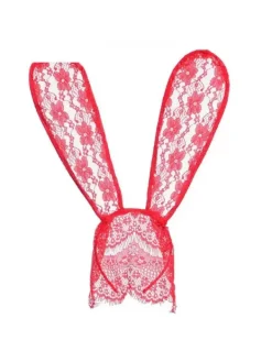 Masks*Mew Mews Fashion Burton Hollow Lace Bunny Ear