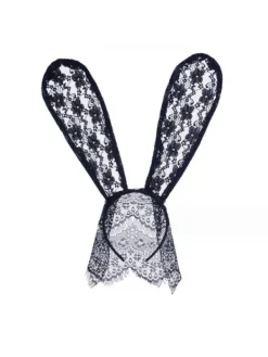 Masks*Mew Mews Fashion Burton Hollow Lace Bunny Ear