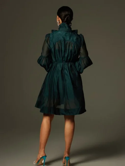 Dresses | Mini Dresses*Mew Mews Fashion Caelan Long Sleeve Lace Up Mini Dress
