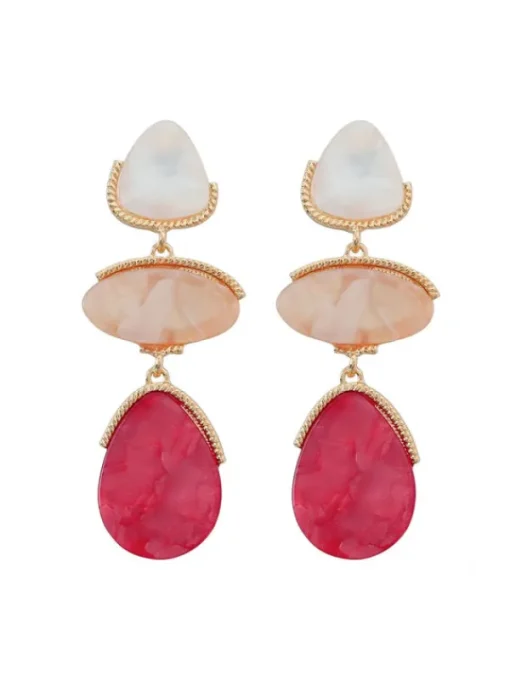 Earrings*Mew Mews Fashion Camber Multi Layers Acrylic Earrings