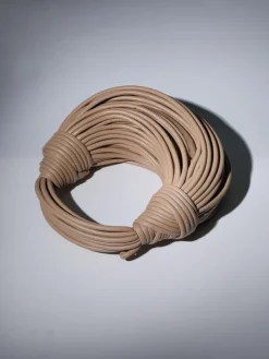 Bags*Mew Mews Fashion Camila Double Knot Tote Bag In Apricot