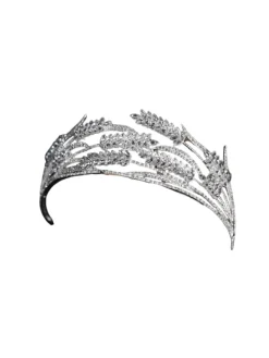 Headwear*Mew Mews Fashion Carolyn Rhinestone Embellished Crown