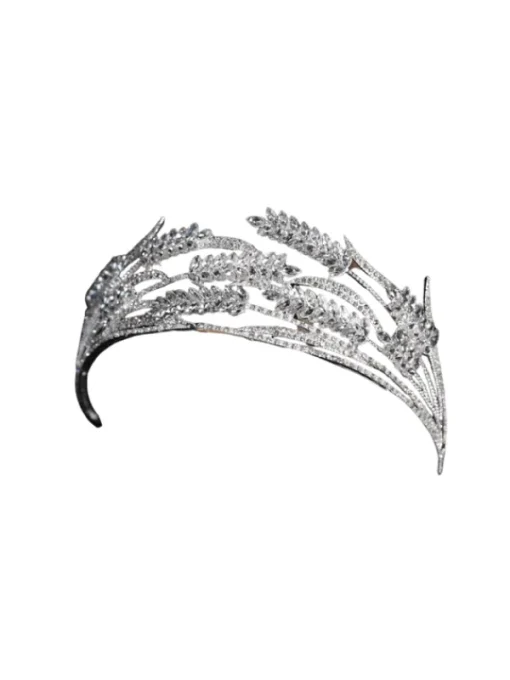 Headwear*Mew Mews Fashion Carolyn Rhinestone Embellished Crown