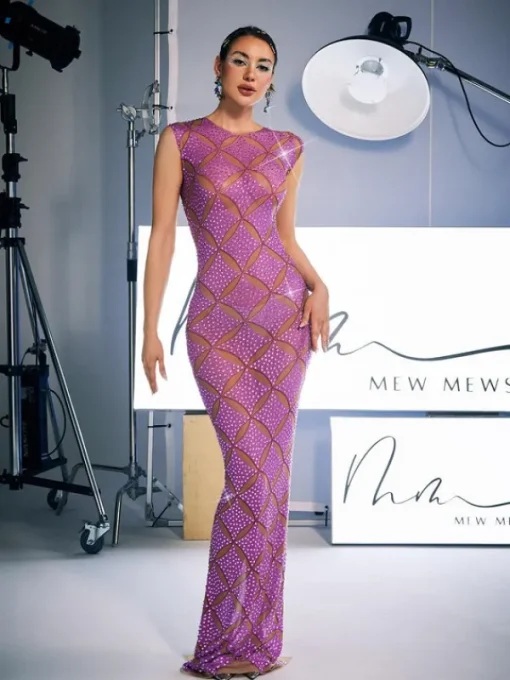 Embellishment | Dresses*Embellishment Cherish Sleeveless Crystal Maxi Dress