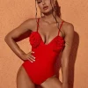 Bikini Sets*Mew Mews Fashion Colby Flower Swimwear Two Piece Set