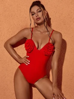 Bikini Sets*Mew Mews Fashion Colby Flower Swimwear Two Piece Set