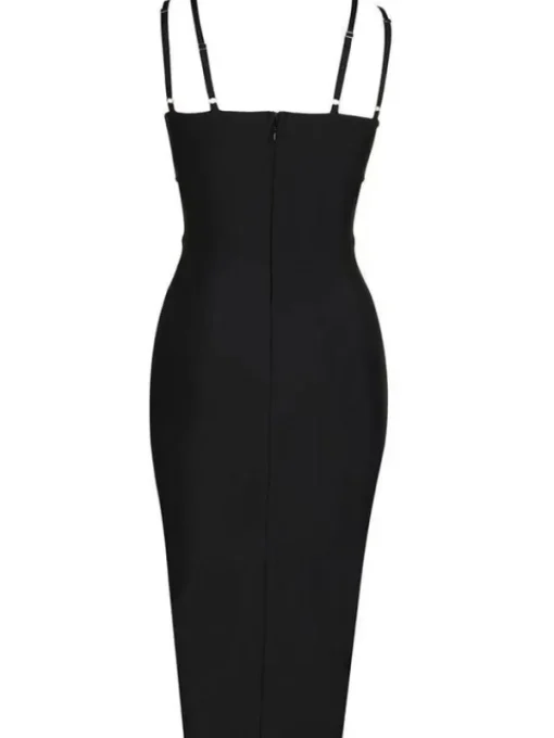Dresses | Midi Dresses*Bandage Coretta Pearl Coutout Dress In Black