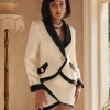 Blazers | Sets & Co-ords*Mew Mews Fashion Dawnyelle Long Sleeve Rhinestone Skirt Set