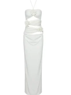 Dresses | Midi Dresses*Mew Mews Fashion Dorcas Halterneck Cutout Midi Dress