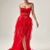 Dresses | Maxi Dresses*Mew Mews Fashion Dorothy Tulle Maxi Dress In Red