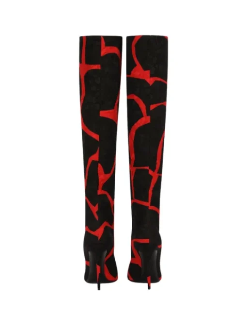 Shoes*Mew Mews Fashion Dunstan Printed Boots