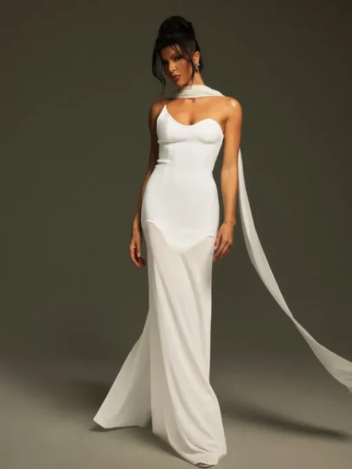 Dresses | Maxi Dresses*Bandage Emine Strapless Draped Maxi Dress