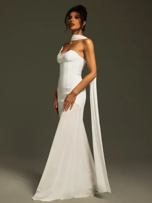 Dresses | Maxi Dresses*Bandage Emine Strapless Draped Maxi Dress