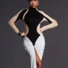 Maxi Dresses | Dresses*Mew Mews Fashion Emmly Long Sleeve Ruched Split Maxi Dress
