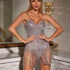 Bodysuits | Tops*Embellishment Fionn Crystal Fringe Bodysuit