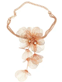 Necklaces*Mew Mews Fashion Francesca Flower Choker