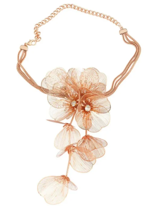 Necklaces*Mew Mews Fashion Francesca Flower Choker