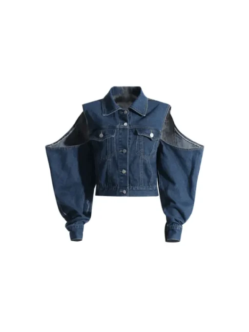 Sets & Co-ords*Mew Mews Fashion Hephzibah Button Cutout Denim Pants Set