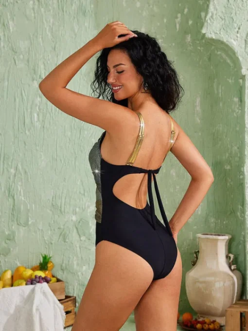 Bikini Sets*Mew Mews Fashion Hezekiah Twisted Swimwear Two Piece Set